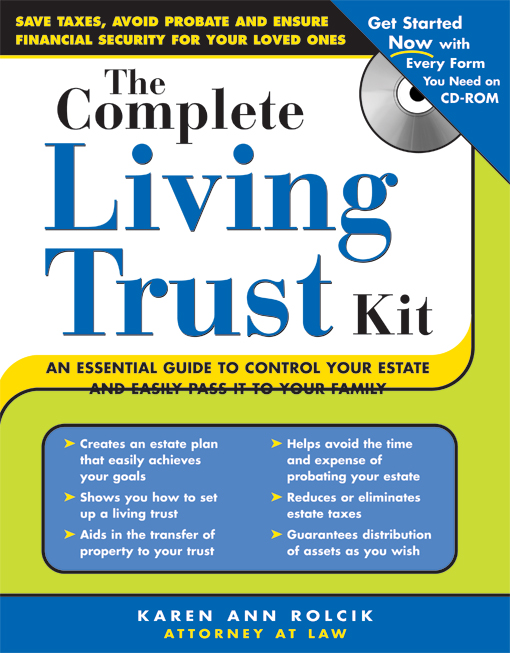 Cover image for Complete Living Trust Kit